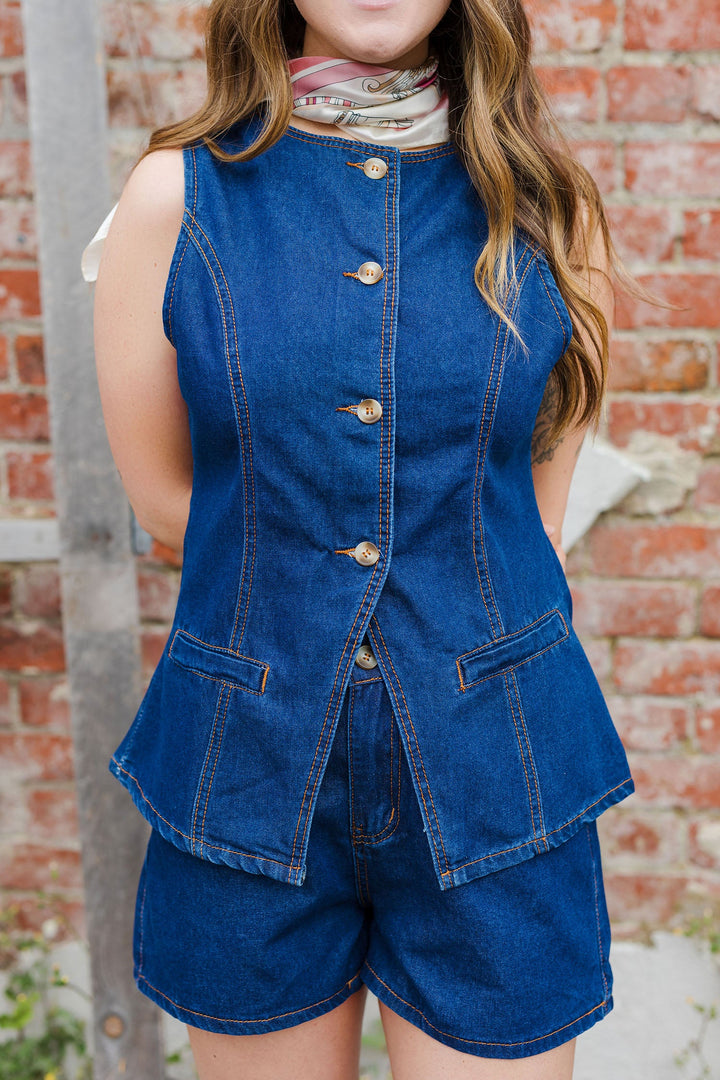 The Always On Time Denim Shorts