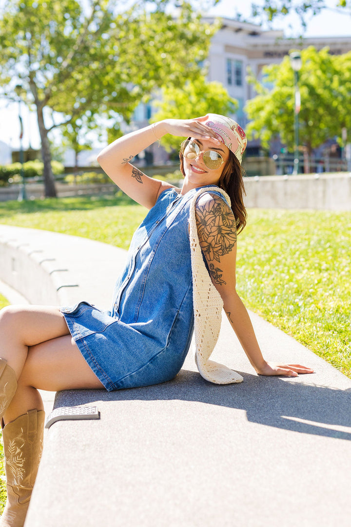 The Picture Perfect Denim Mini Dress