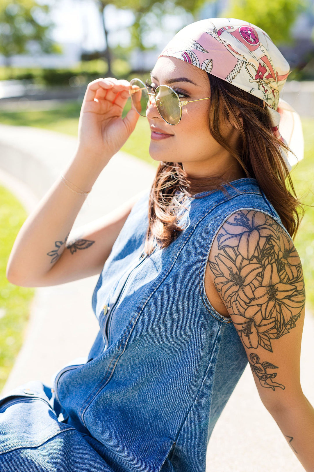 The Picture Perfect Denim Mini Dress