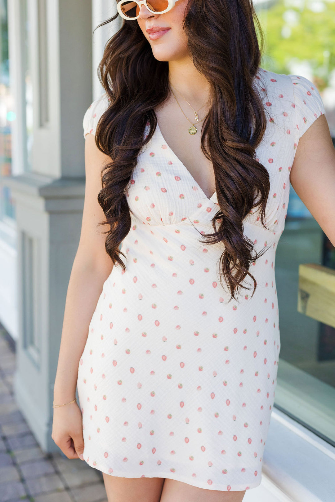 The Berry Sweet Cap Sleeve Mini Dress