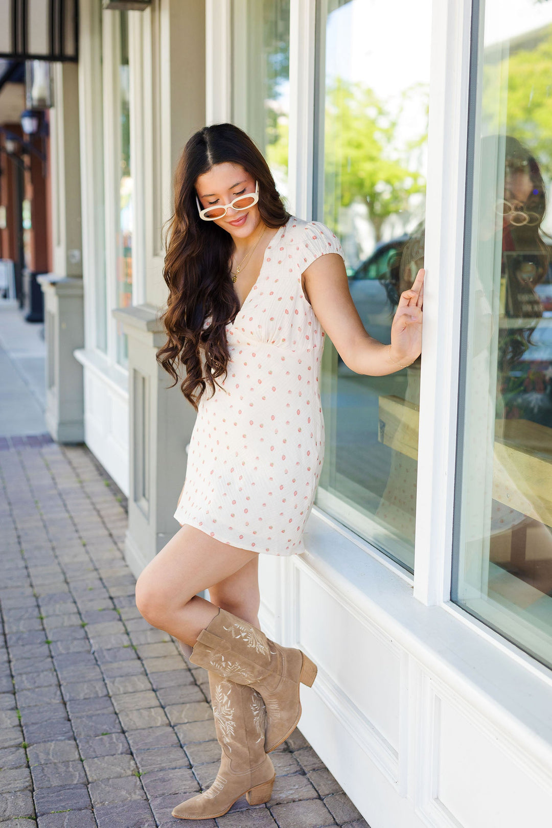 The Berry Sweet Cap Sleeve Mini Dress