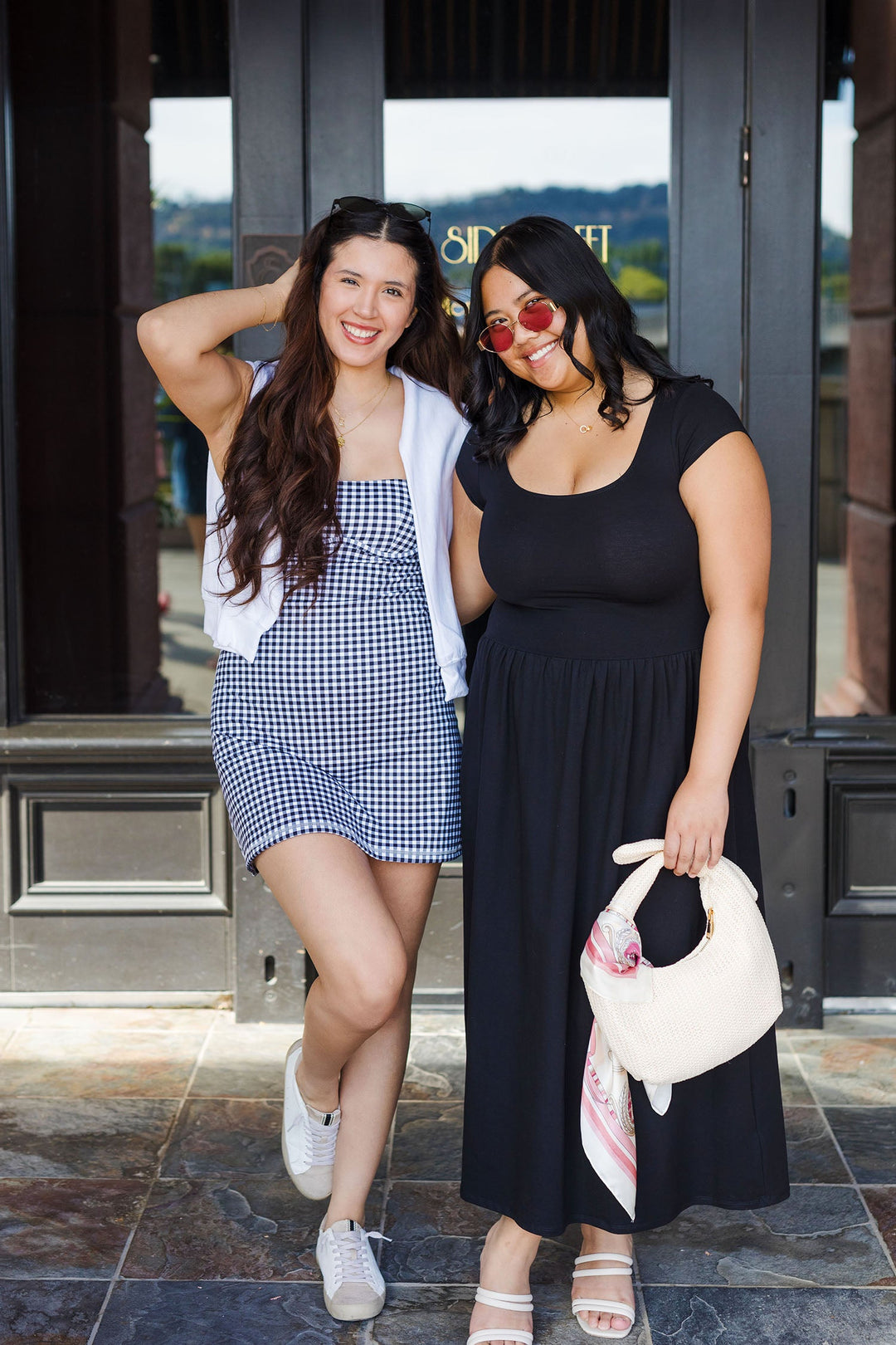 The American Beauty Short Sleeve Midi Dress