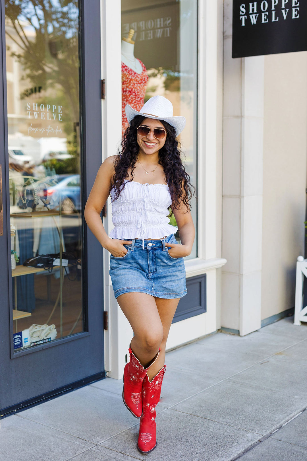The Frill Seeker Tiered Cami Top