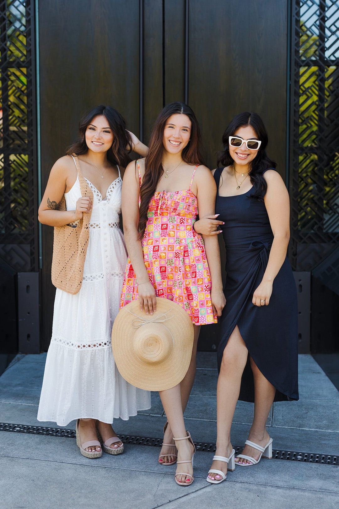 The Take Tulip Wrap Midi Dress