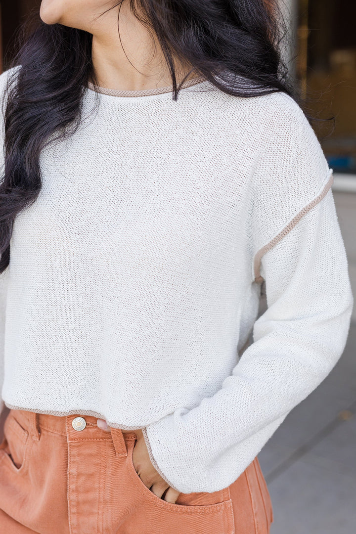 The Fall Frenzy Soft Dropped Shoulder Sweater