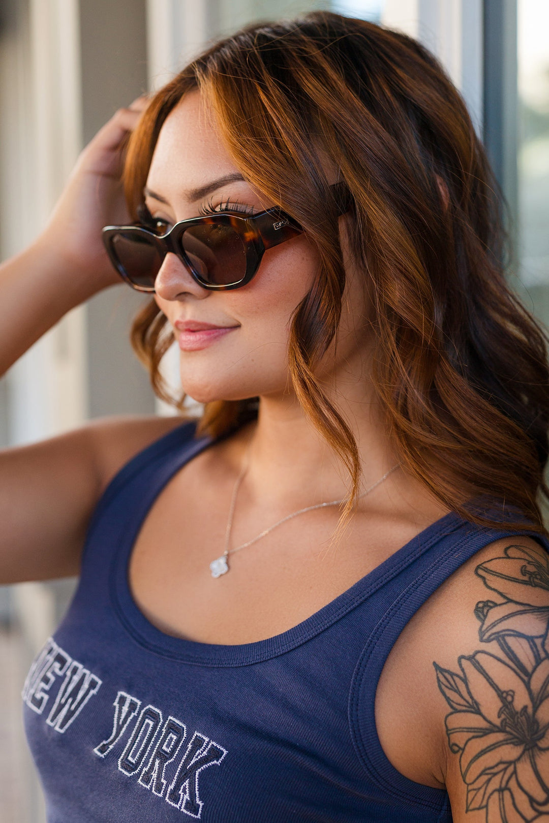 London Bold Rectangular Sunglasses by WMP Eyewear