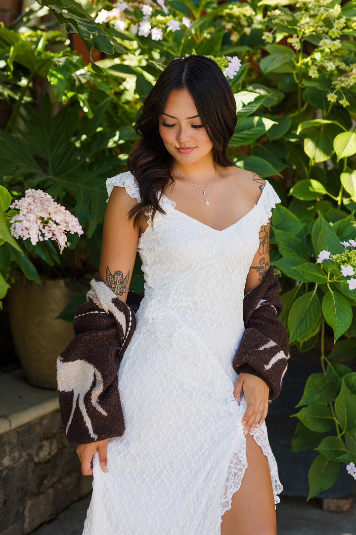 The Hold Your Horses Chocolate Cardigan Sweater