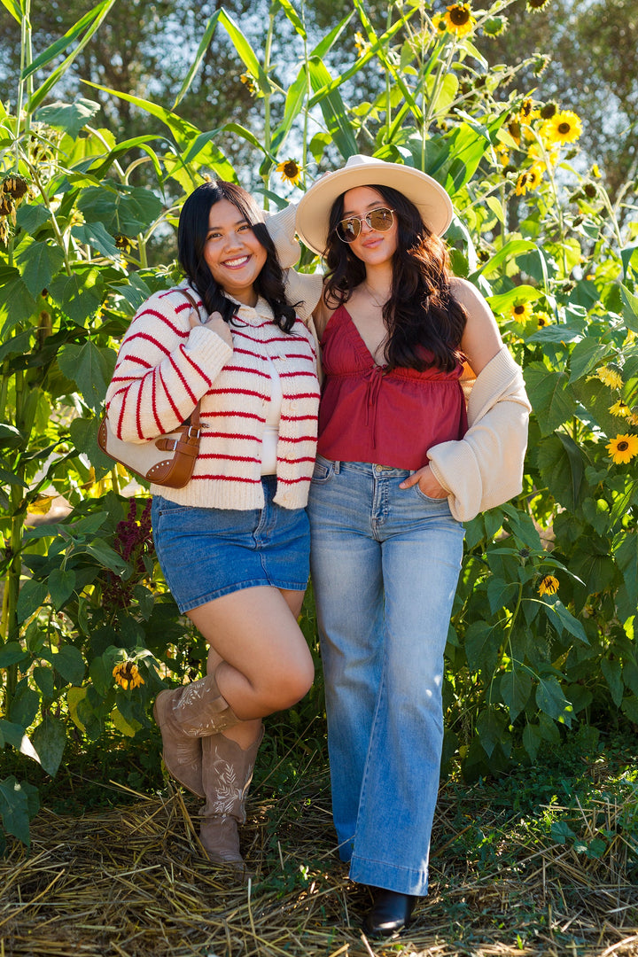The Love Lines Striped Cardigan