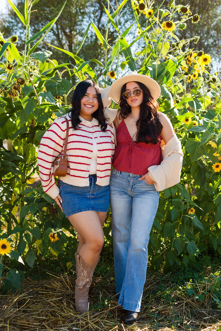 The Love Lines Striped Cardigan