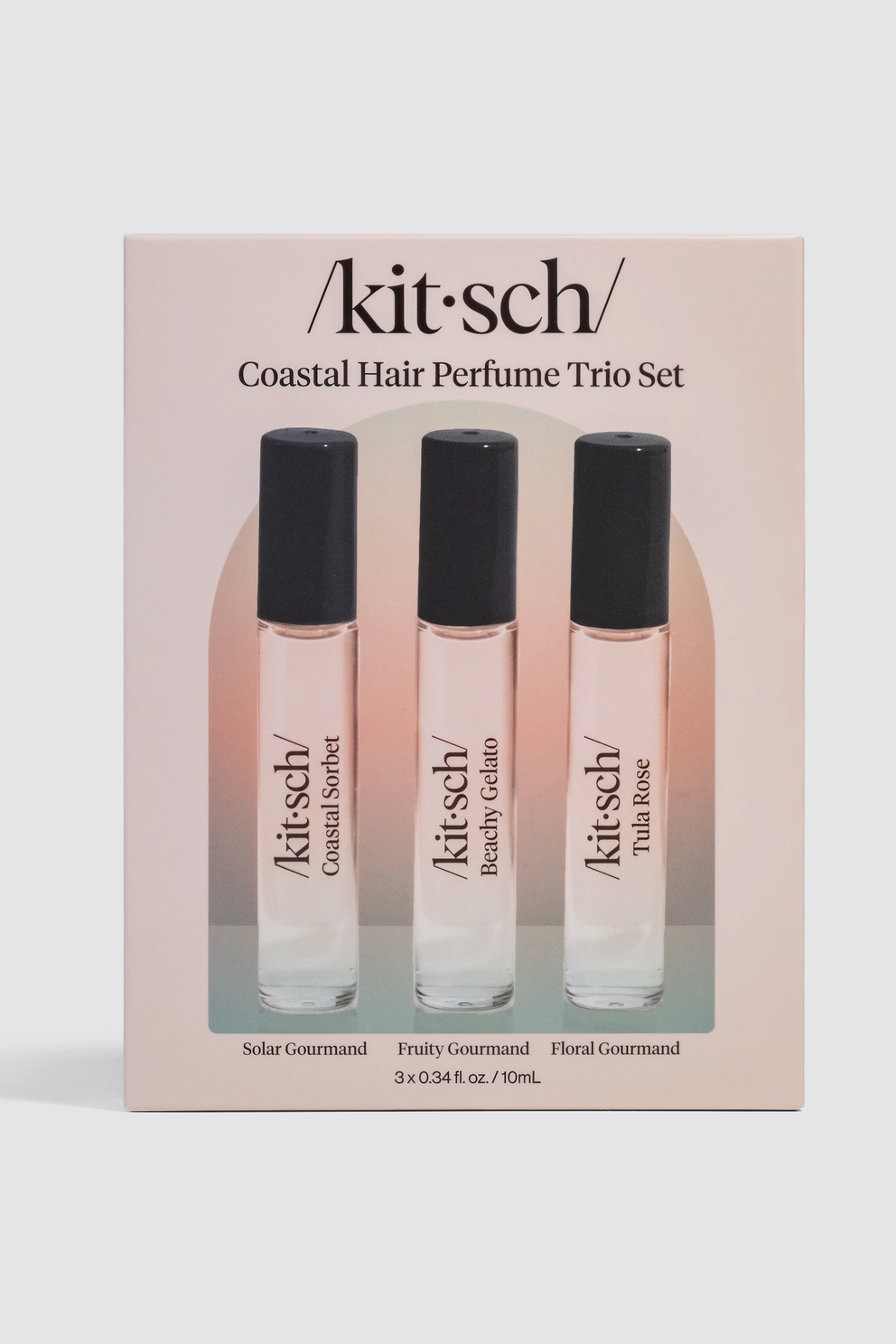 The Coastal Hair Perfume Trio Set - Tula Rose, Beachy Gelato, Coastal