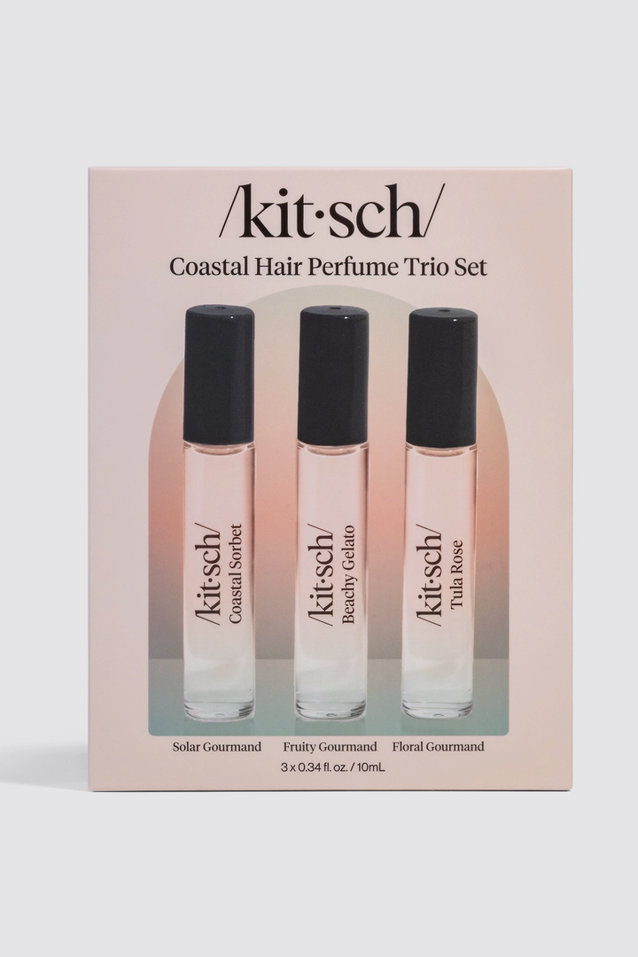 The Coastal Hair Perfume Trio Set - Tula Rose, Beachy Gelato, Coastal
