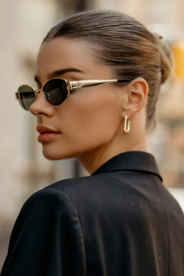 Verona Small Oval Sunglasses by WMP Eyewear
