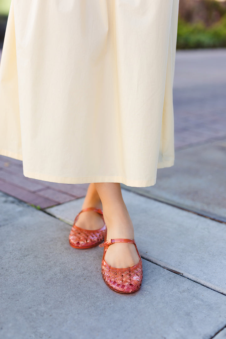 The Jelly Mary Jane Flats