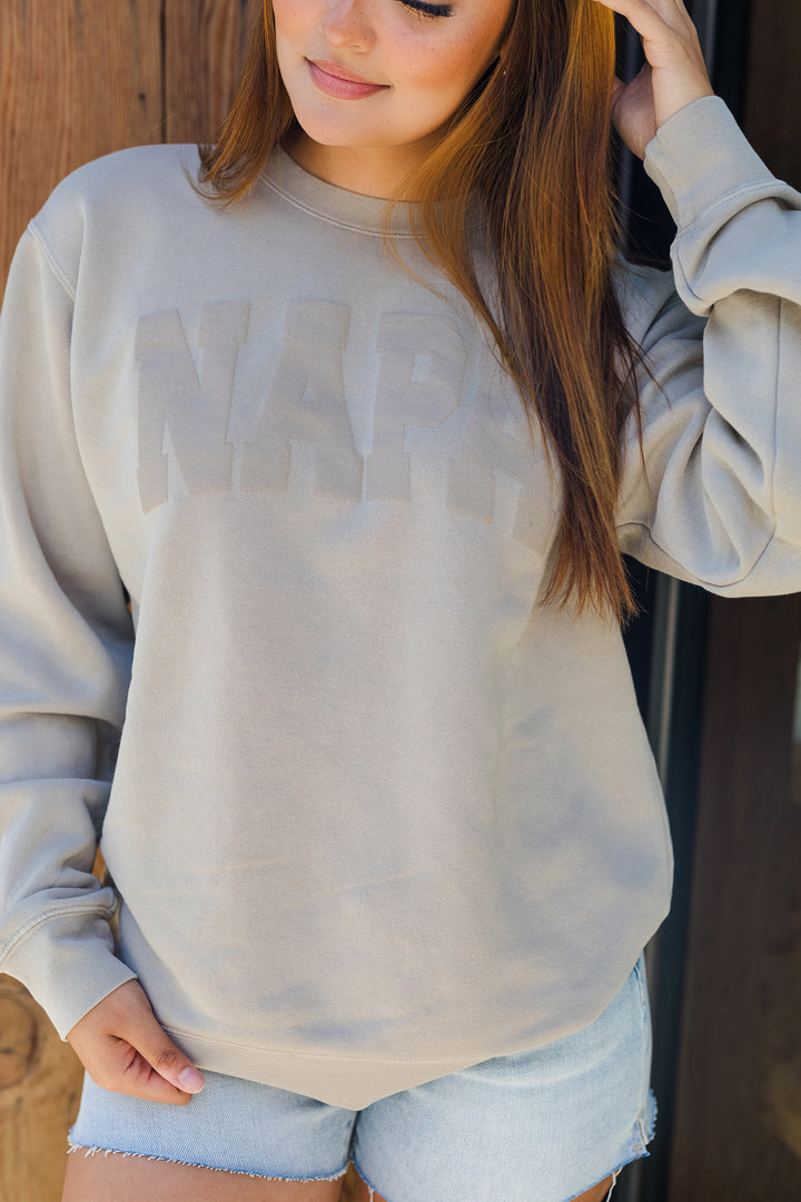 The Luxe NAPA Puffy Sweatshirt