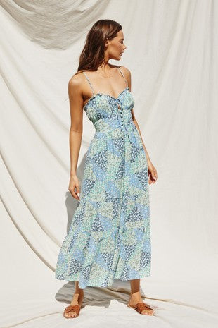 The Just A Dream Corset Tie Back Dress