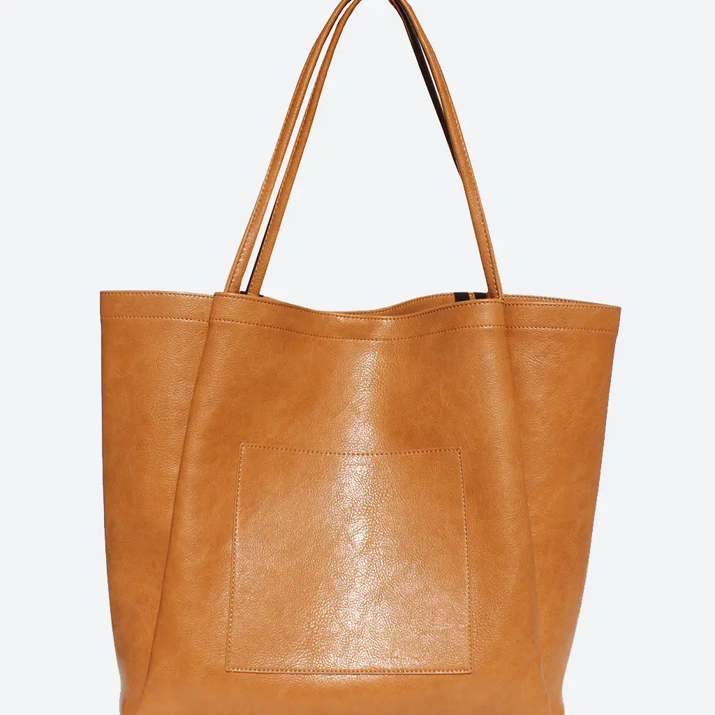 The Tote-Ally Essential Vegan Leather Bag