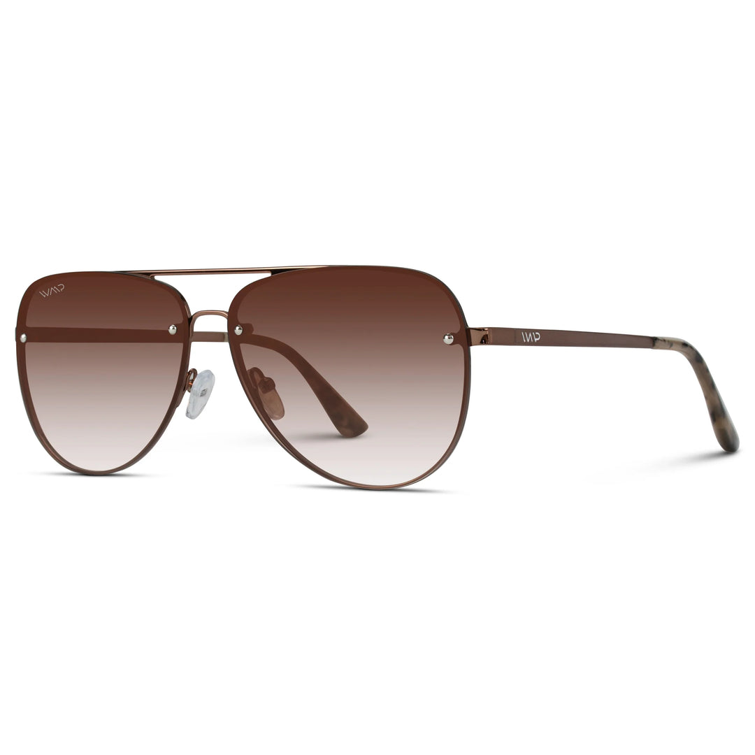 Jade Oversized Aviator Sunglasses by WMP Eyewear