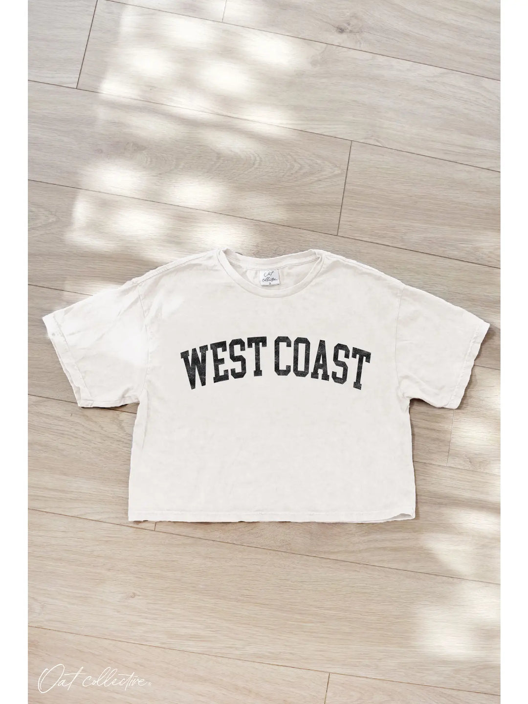 The WEST COAST Cropped Graphic Tee