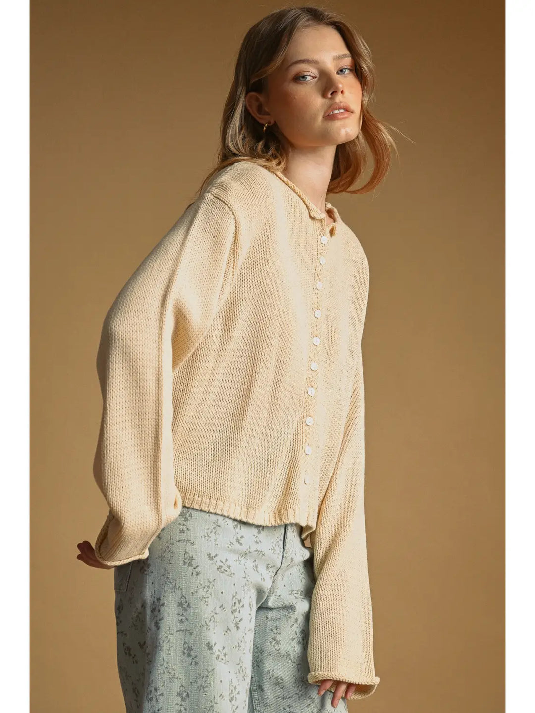 The Bookshop Button Down Cardigan Sweater