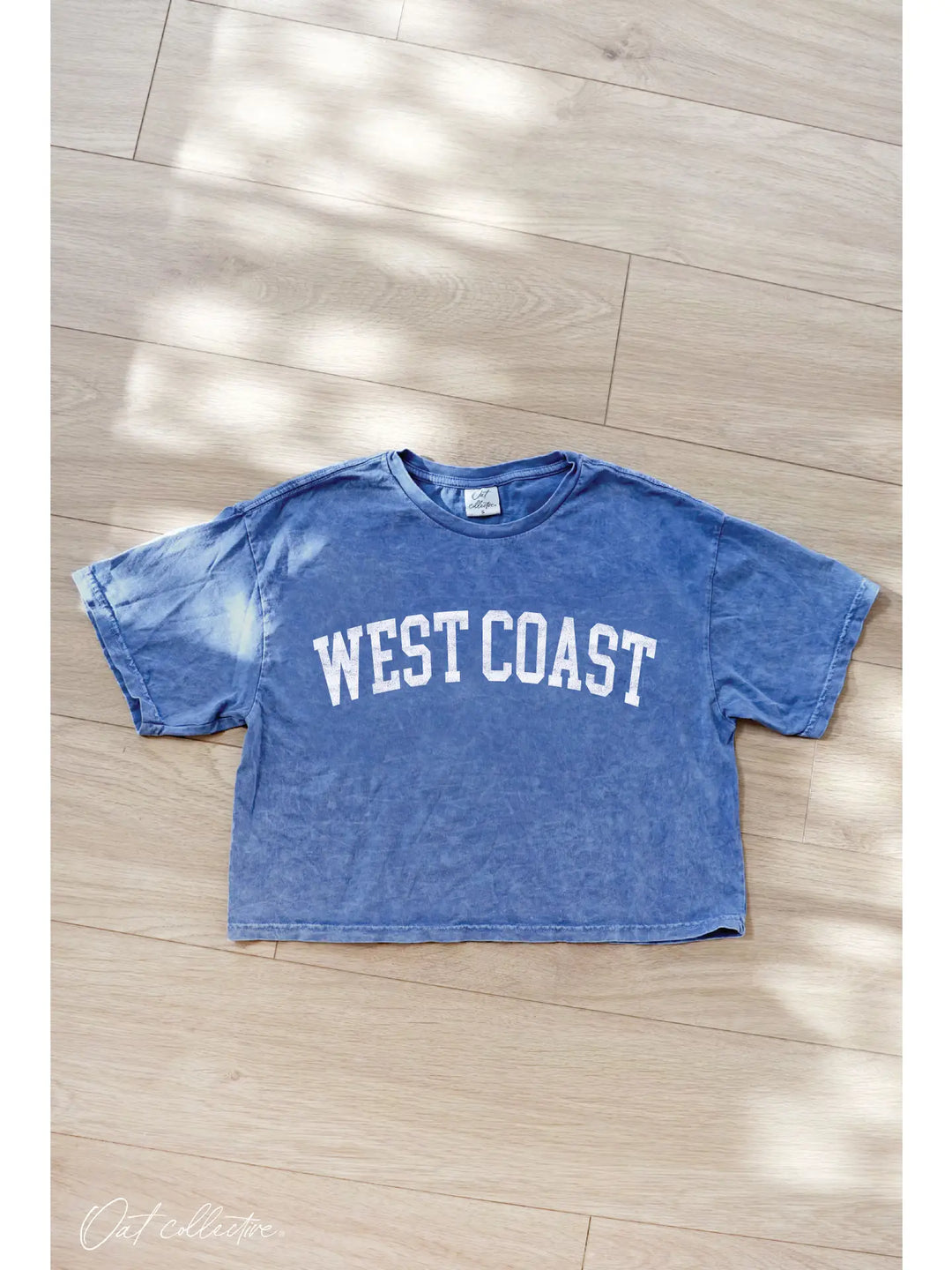 The WEST COAST Cropped Graphic Tee
