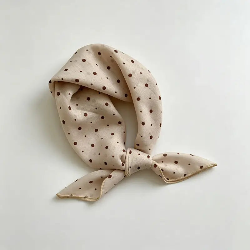 The Coffee & Florals Bandana Scarf