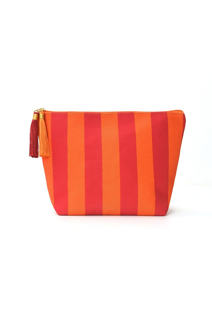 The Corduroy Striped Cosmetic Bag