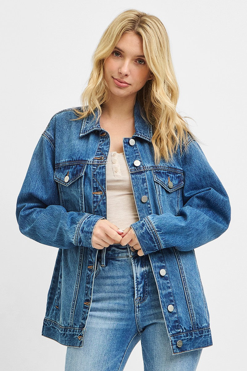 The Hometown Oversized Denim Jacket