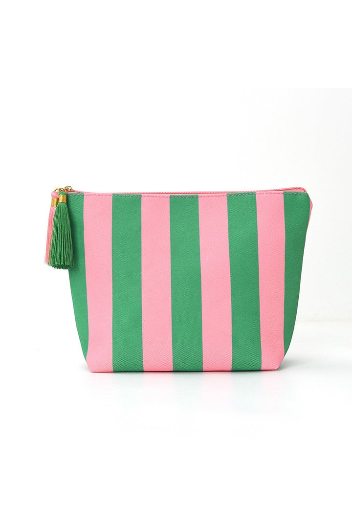 The Corduroy Striped Cosmetic Bag