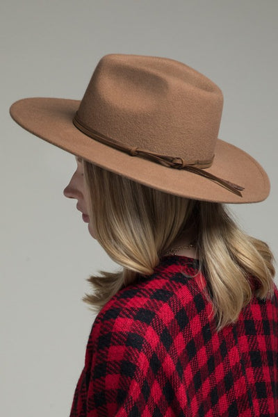 The Ruggine Fine Wool Wide Brim Hat