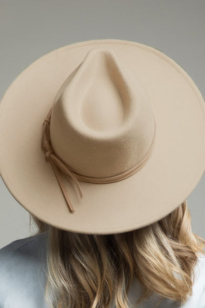 The Ruggine Fine Wool Wide Brim Hat
