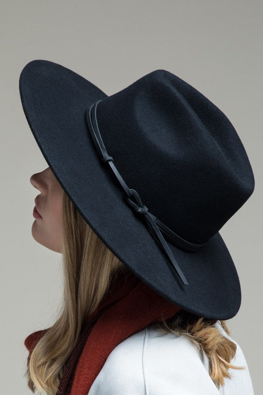 The Ruggine Fine Wool Wide Brim Hat