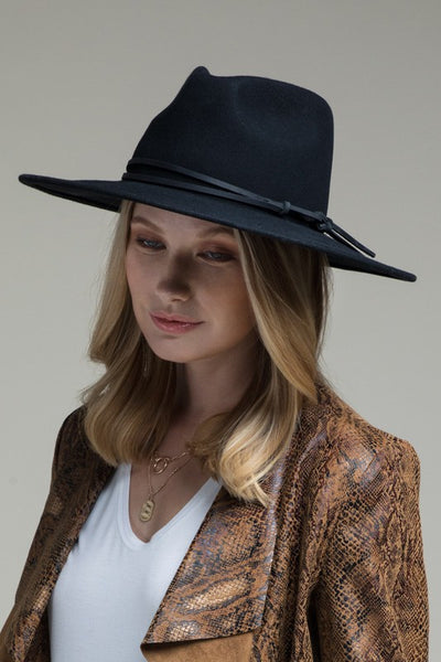 The Ruggine Fine Wool Wide Brim Hat