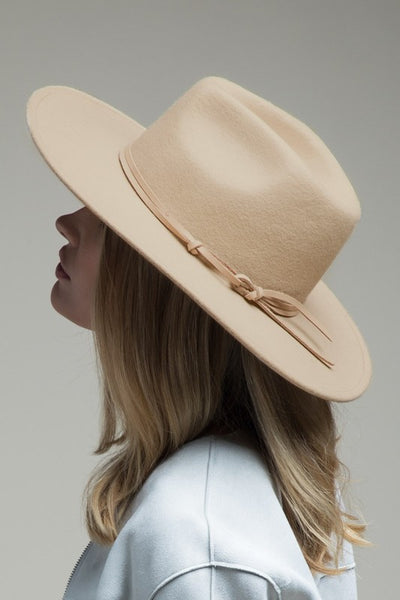 The Ruggine Fine Wool Wide Brim Hat