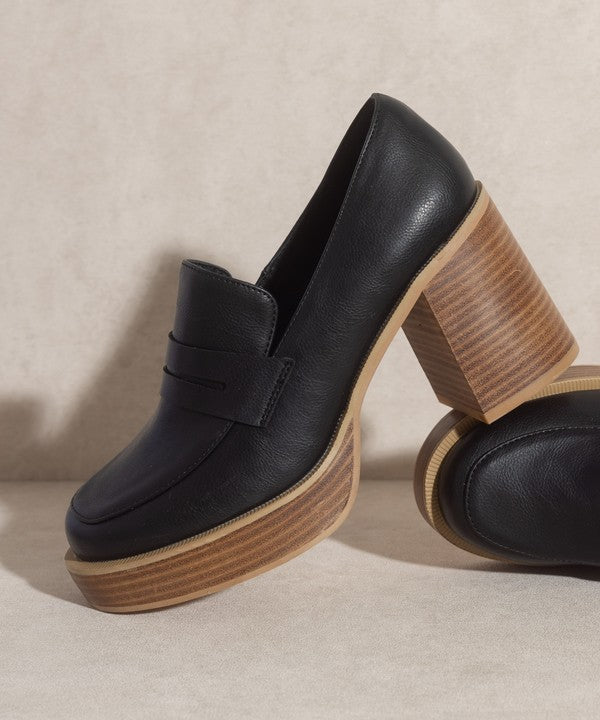 The Hannah Classic Platform Loafers