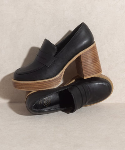 The Hannah Classic Platform Loafers