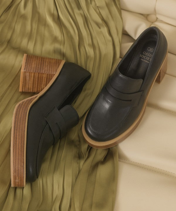 The Hannah Classic Platform Loafers