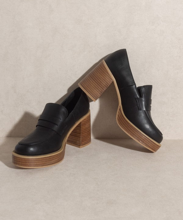 The Hannah Classic Platform Loafers
