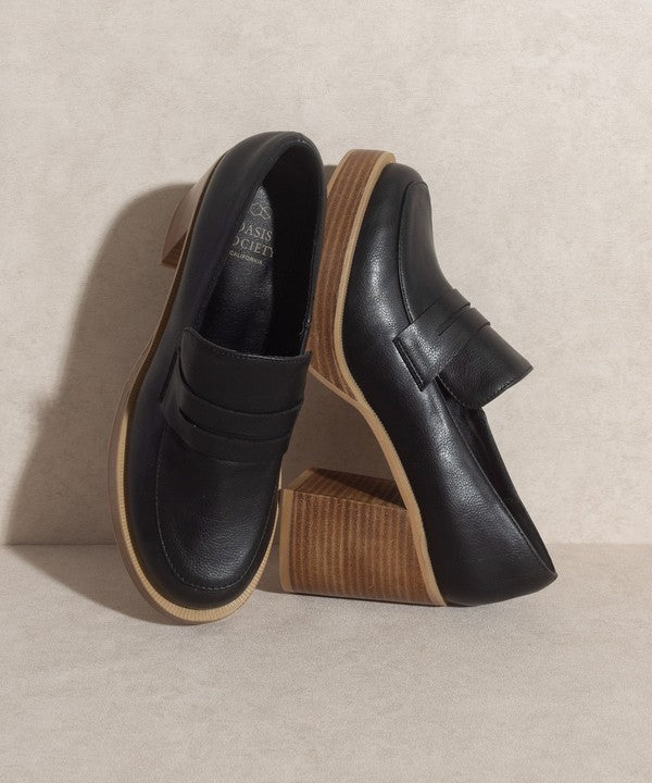 The Hannah Classic Platform Loafers