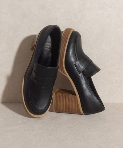 The Hannah Classic Platform Loafers