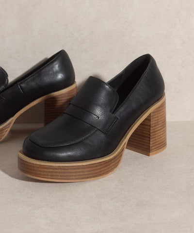 The Hannah Classic Platform Loafers
