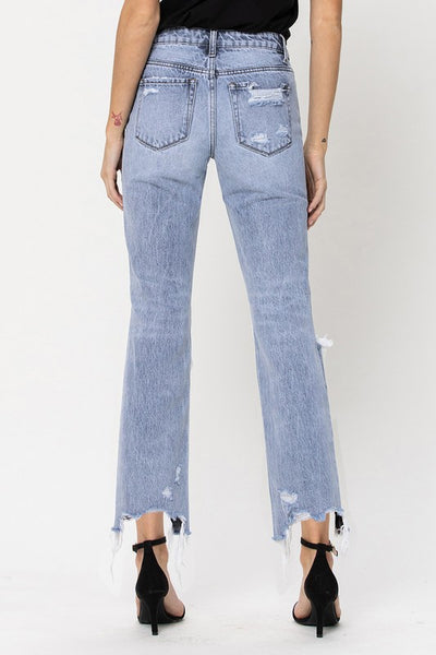 The Ciara Super High Rise 90s Straight Leg Jeans
