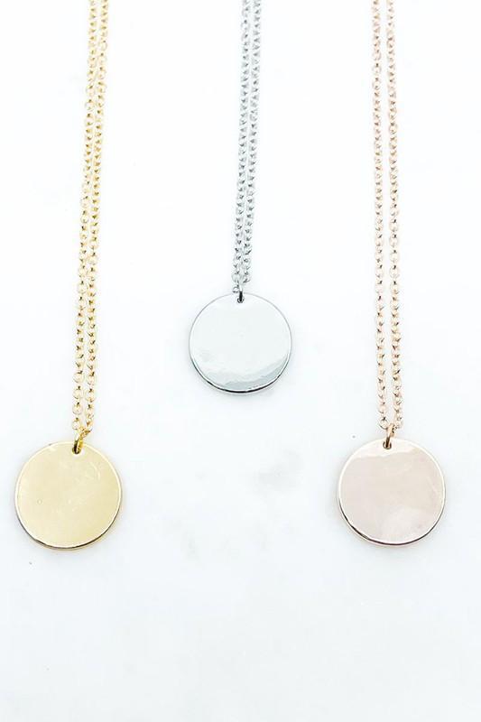 Coin Medallion Necklace
