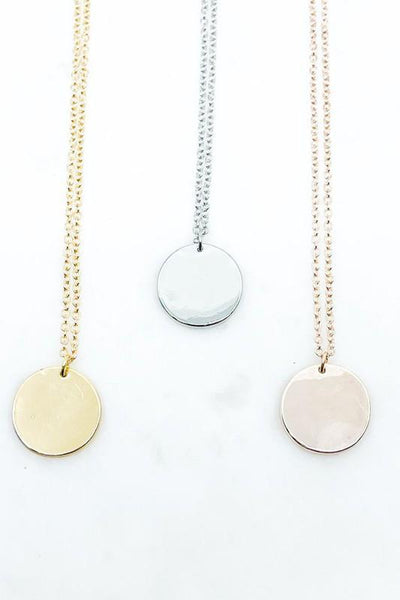 Coin Medallion Necklace