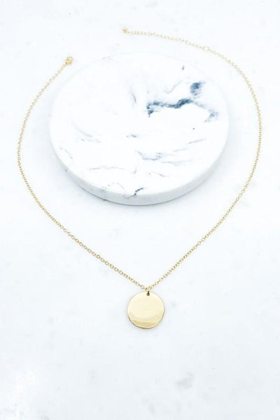 Coin Medallion Necklace