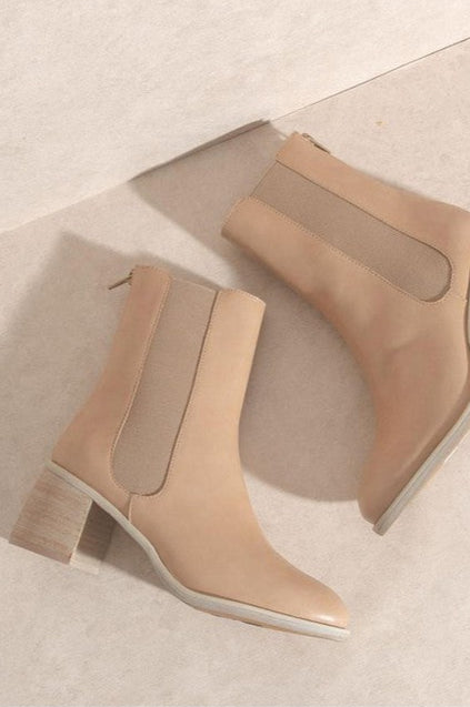 The Cora Tall Ankle Boot