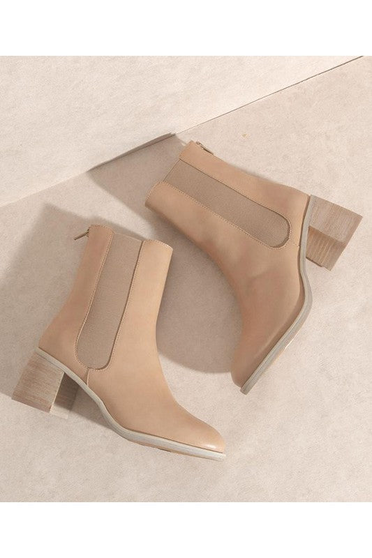 The Cora Tall Ankle Boot