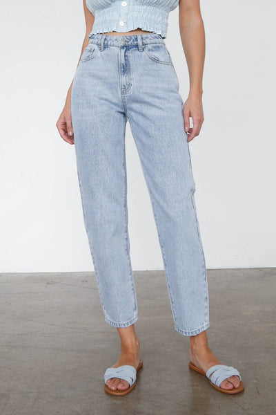 The Jillian High Rise Curved Balloon Jeans