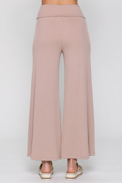 The Kamryn Ribbed Wide Leg Pants