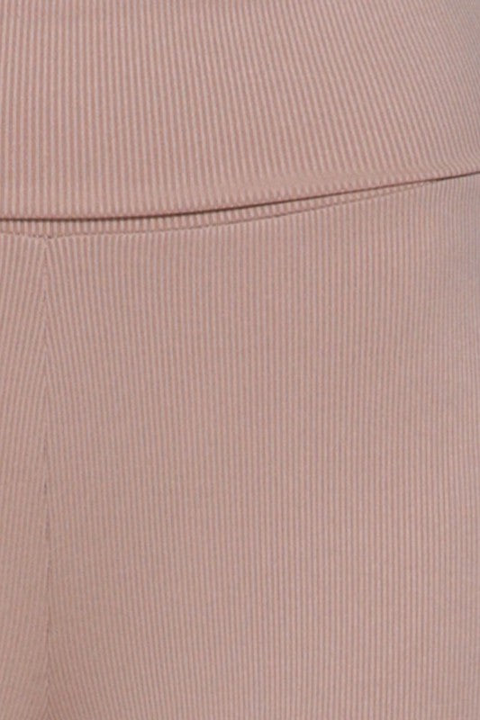 The Kamryn Ribbed Wide Leg Pants