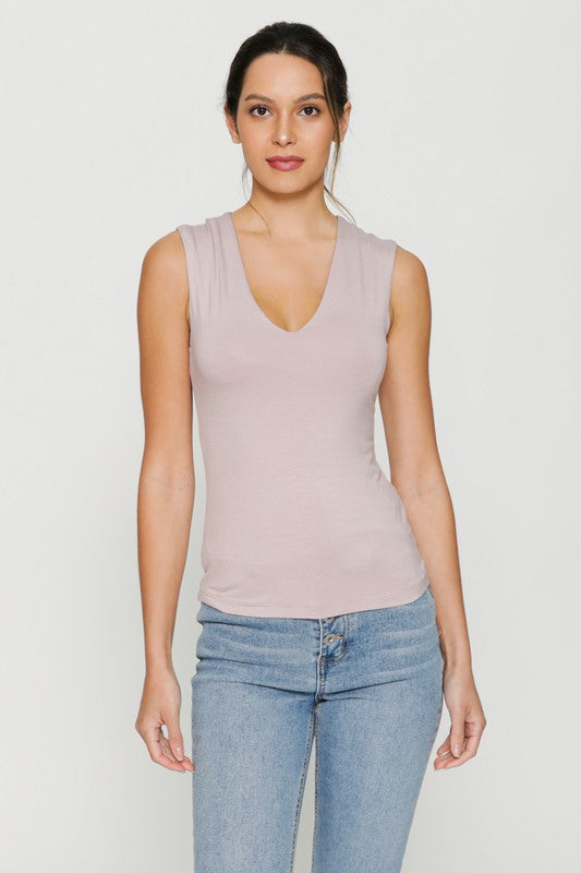 The Essential Double Layer Layering Tank Top